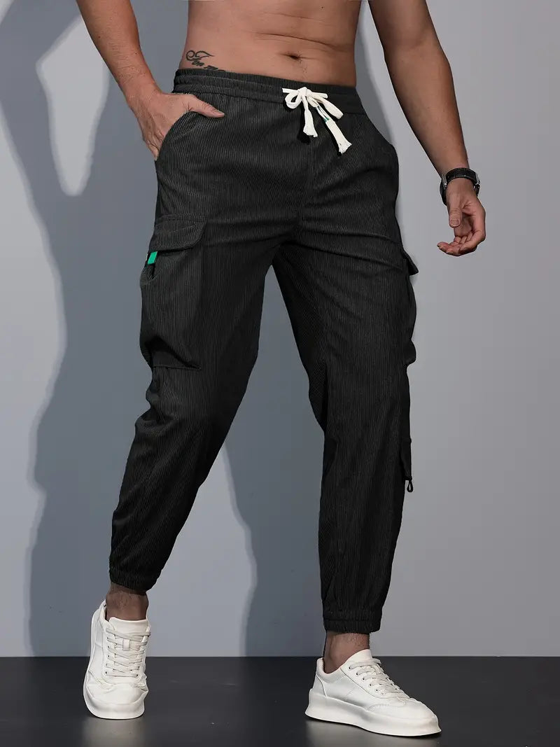 David – pantalon cargo décontracté pour homme