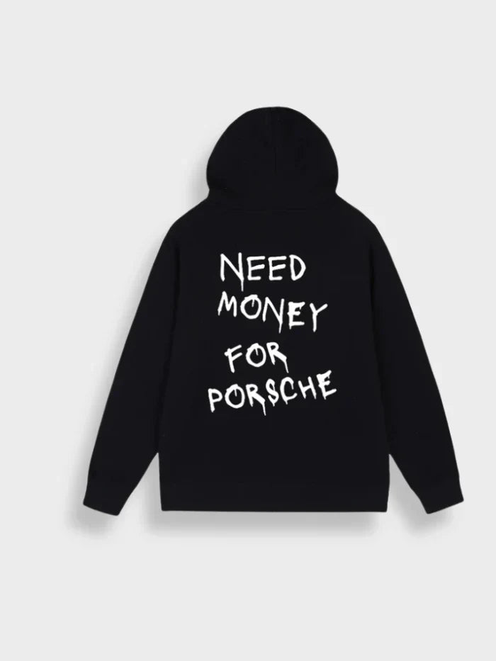 Besoin d'argent pour un sweat à capuche Porsche