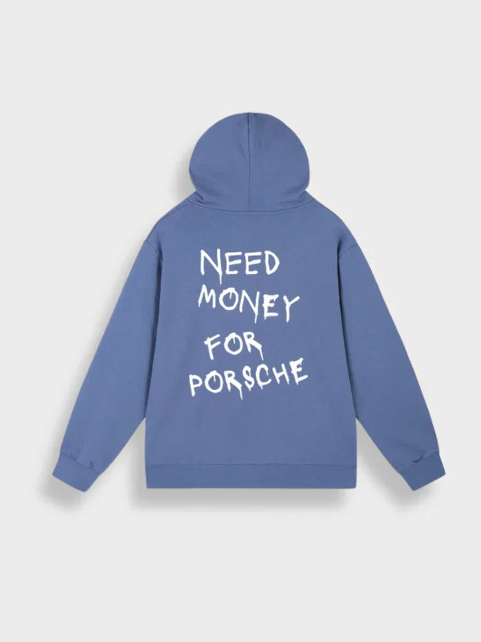 Besoin d'argent pour un sweat à capuche Porsche