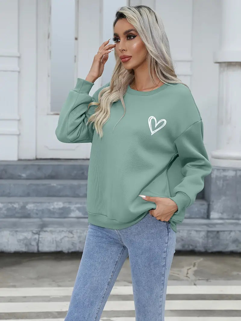 Jessica – pull élégant avec motif cœur