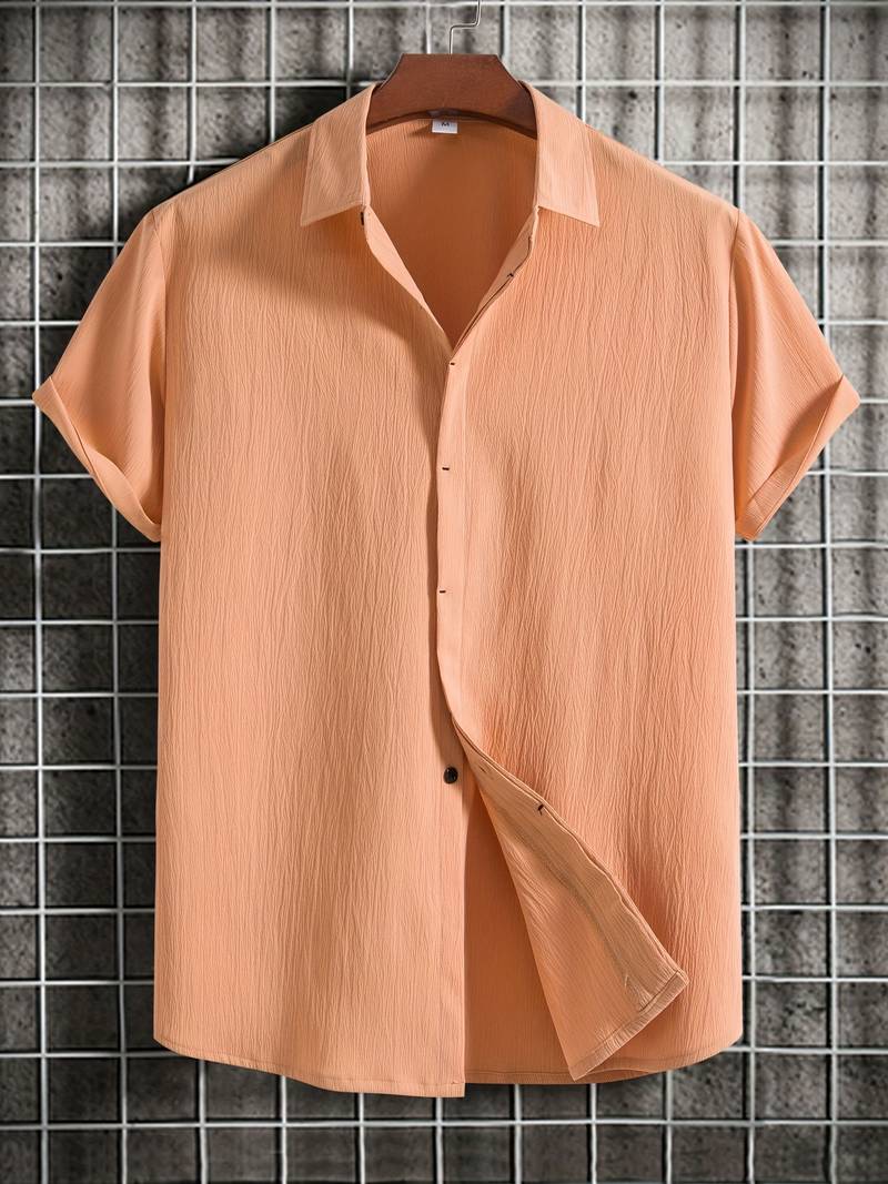 John – chemise décontractée à manches courtes pour homme