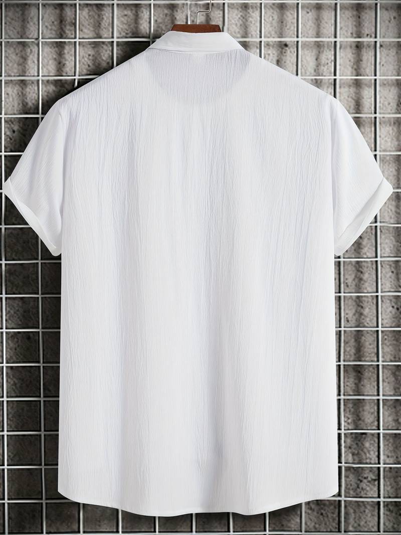 John – chemise décontractée à manches courtes pour homme