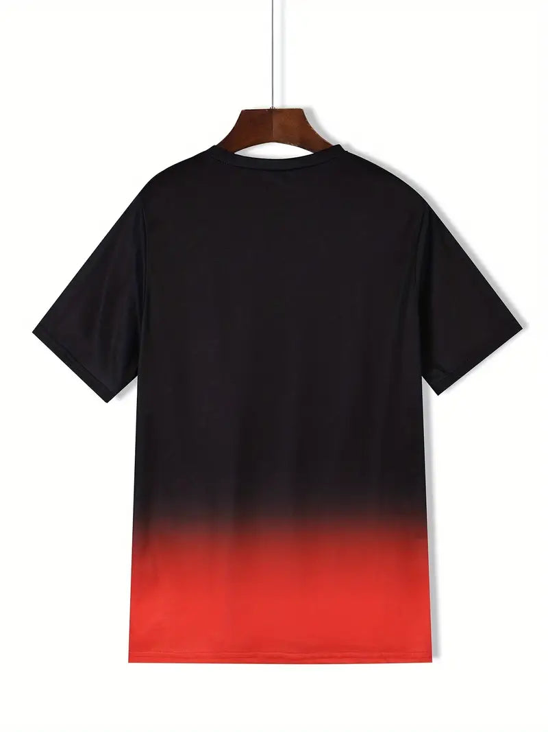 Aiden – T-shirt confortable avec graphismes dégradés pour homme