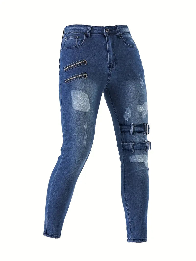 Mason – Jean biker décontracté pour homme
