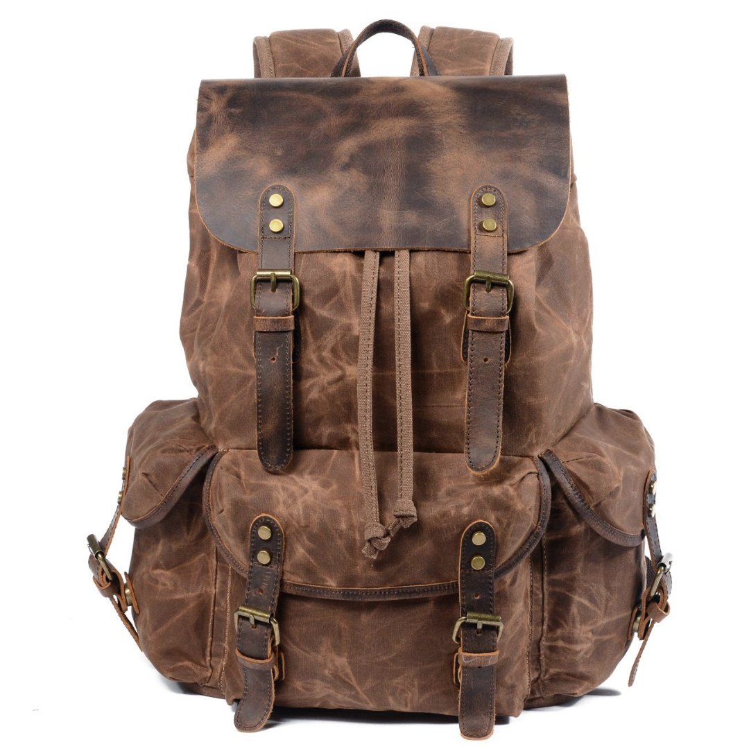 Ringo - Outdoor- und Reise-Rucksack - Vintage-Schnallen-Stil