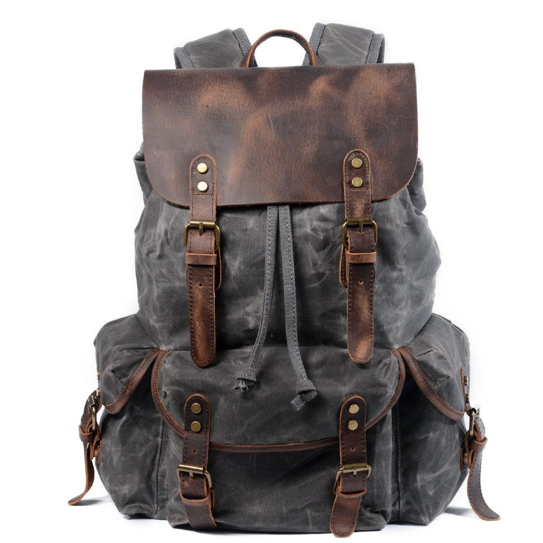 Ringo - Outdoor- und Reise-Rucksack - Vintage-Schnallen-Stil