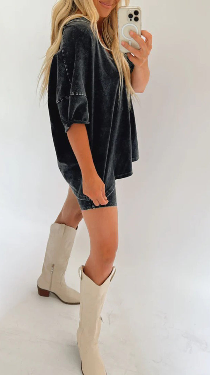 DAVILA™ | ENSEMBLE HAUT ET SHORT