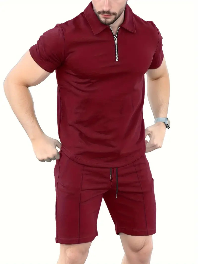 Tyler – Ensemble polo 2 pièces décontracté et tendance
