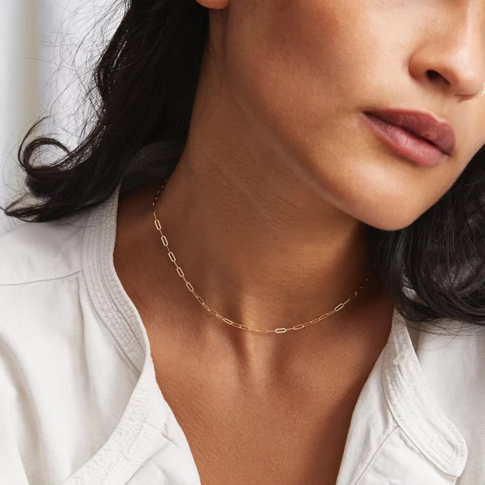 Collier à maillons classique
