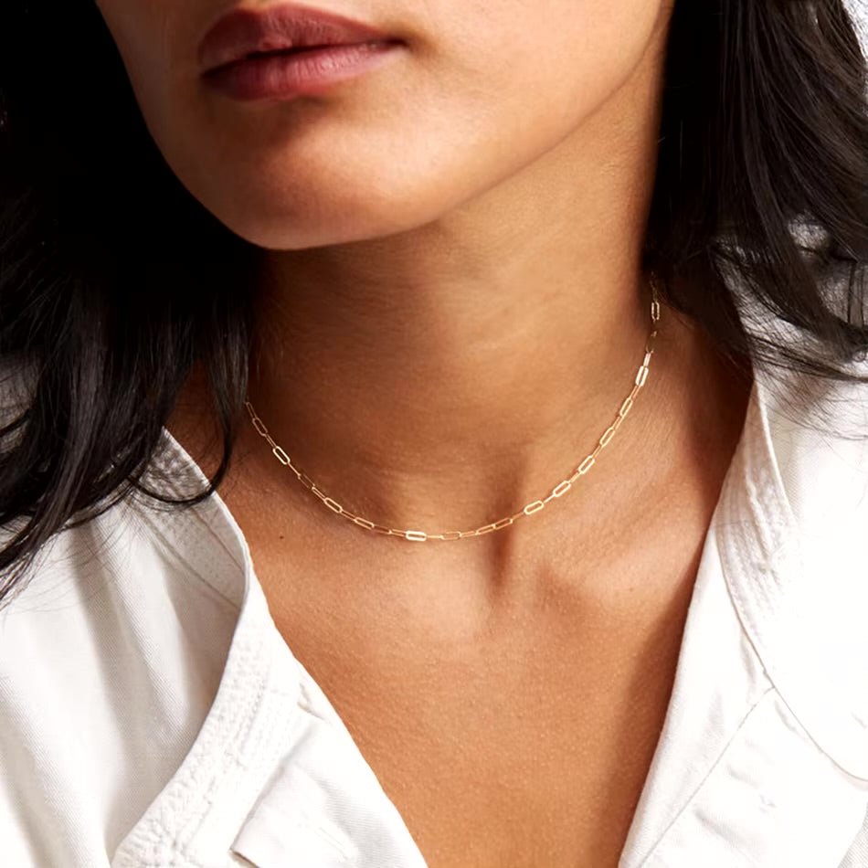 Collier à maillons classique