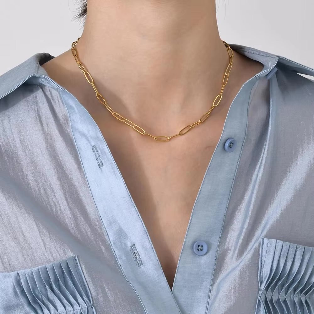 Collier à maillons classique