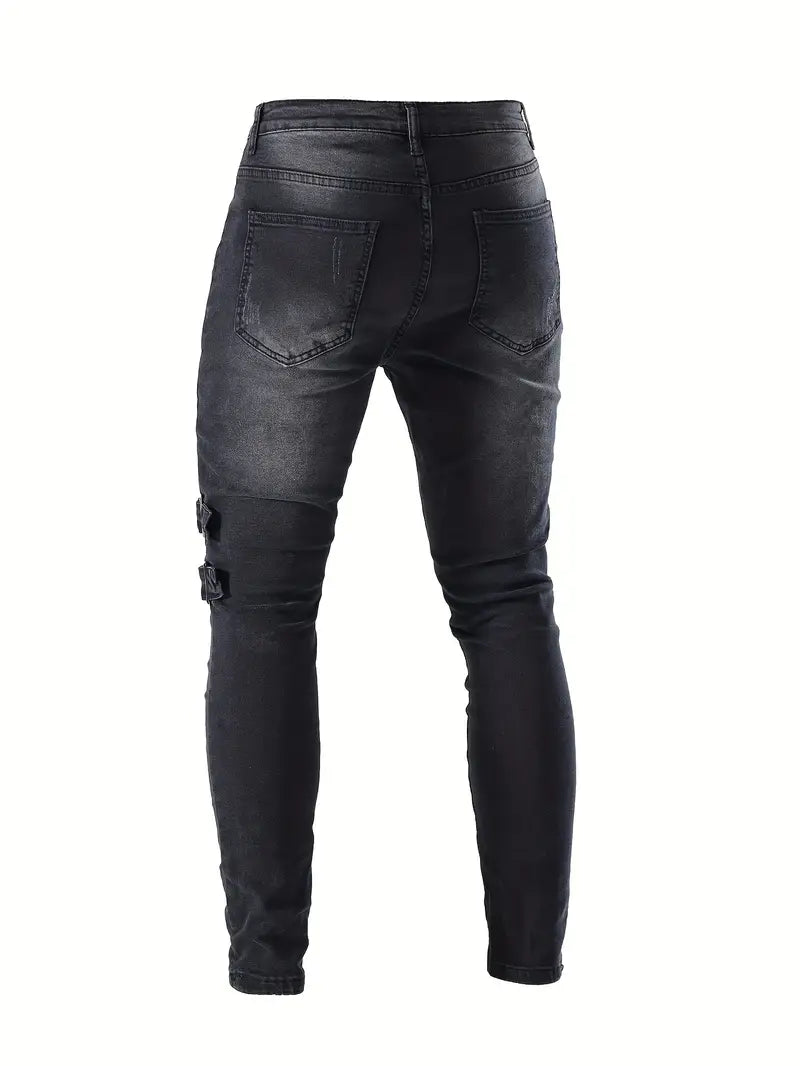 Mason – Jean biker décontracté pour homme