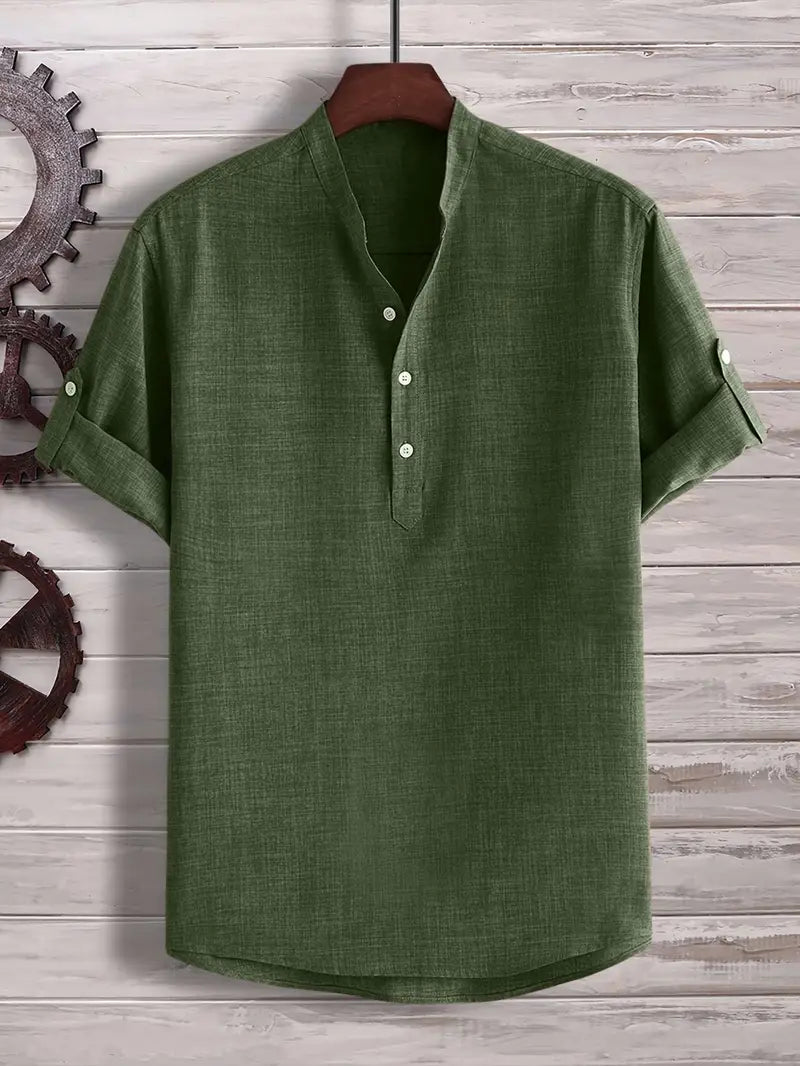 Kevin – T-shirt décontracté à manches courtes pour homme