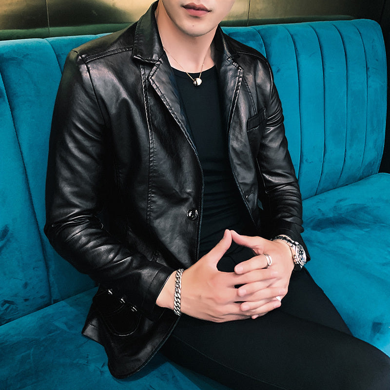 Turner – lässige lederjacke für herren