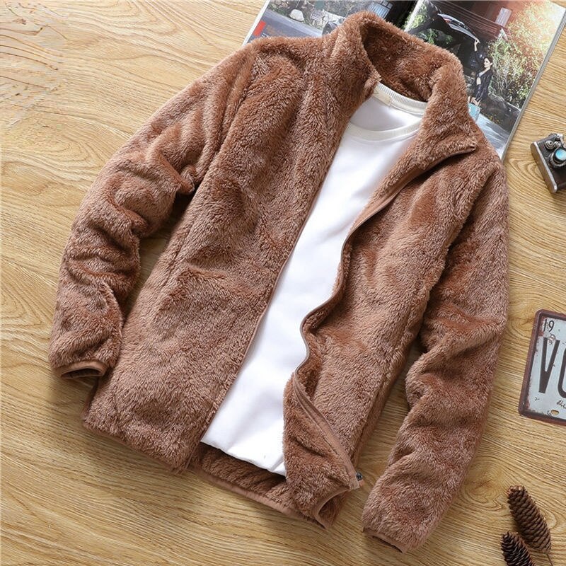 Noël | Veste polaire double face