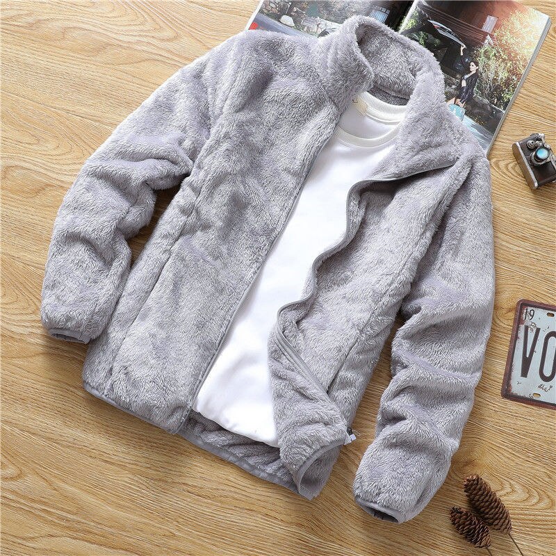 Noël | Veste polaire double face