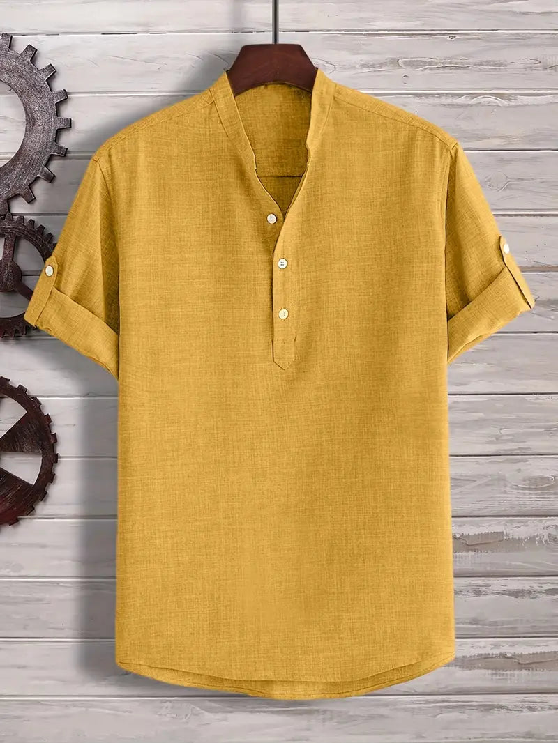 Kevin – T-shirt décontracté à manches courtes pour homme