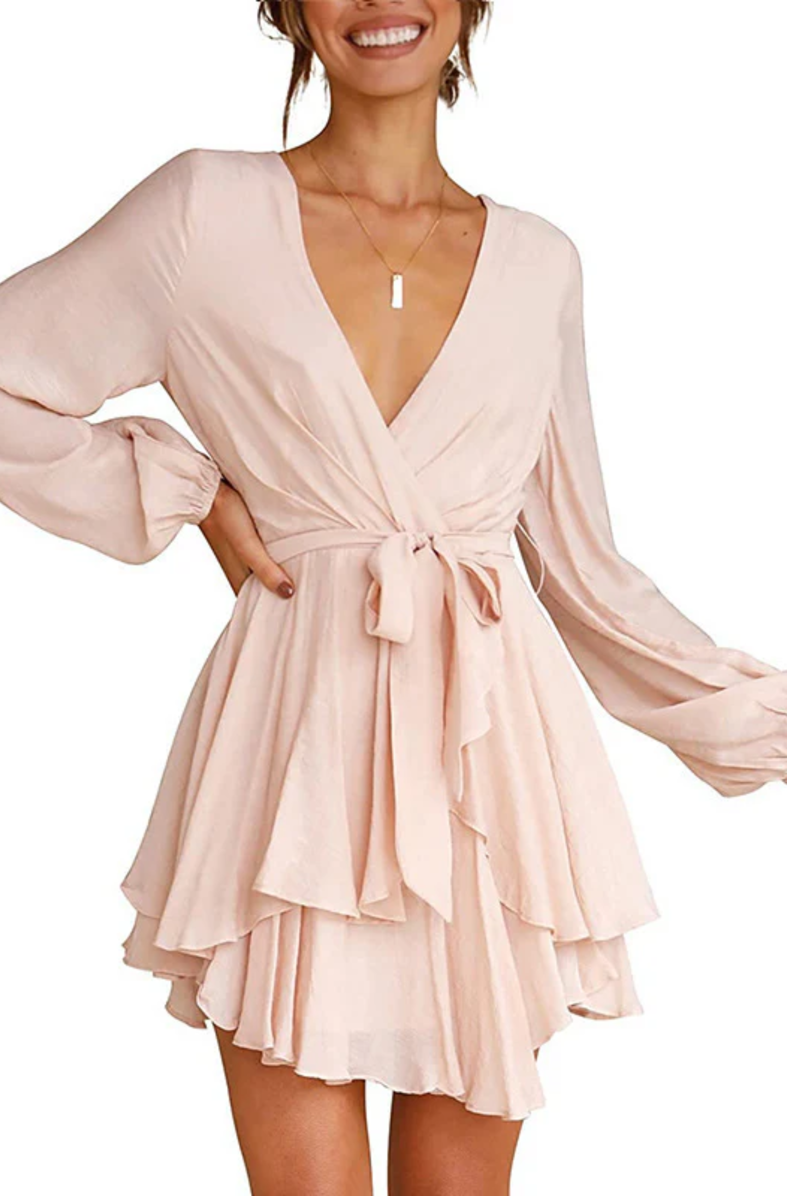 Aimée | Robe portefeuille d'été | Mini