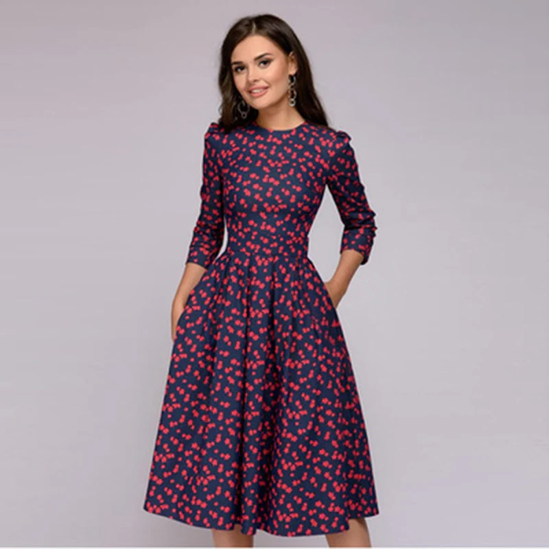 Lylia | Vintage Partykleid | Midi