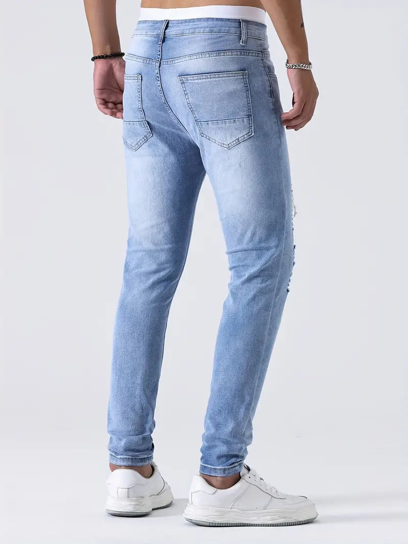Gabriel – Jean déchiré et décontracté pour homme