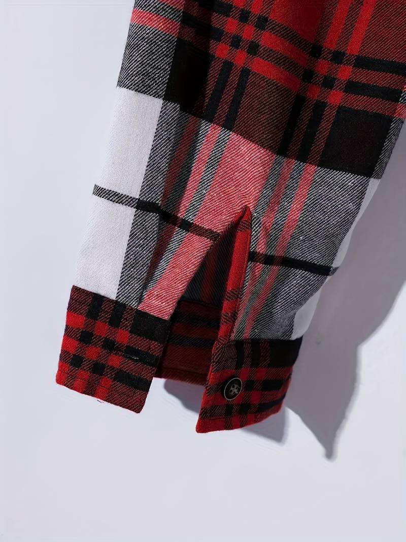 Alexander – chemise fine à manches longues et blocs de couleurs