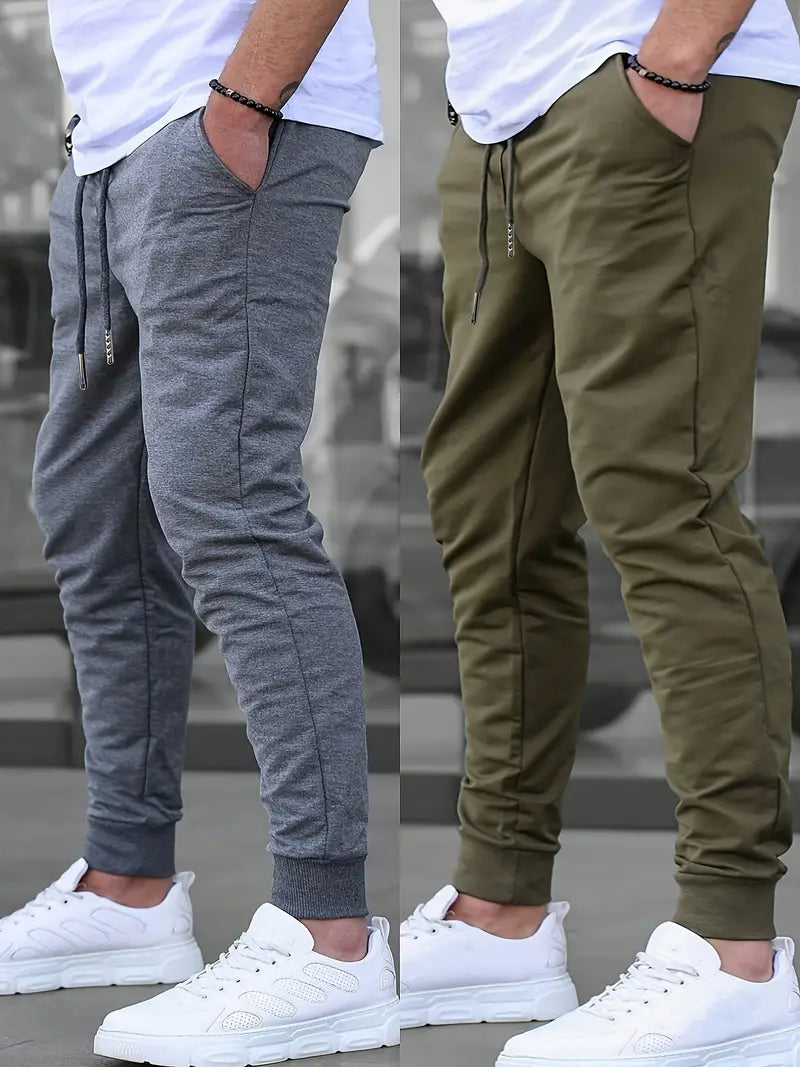 Cassian – pantalon de jogging fin avec cordon de serrage et poches pour le printemps/été