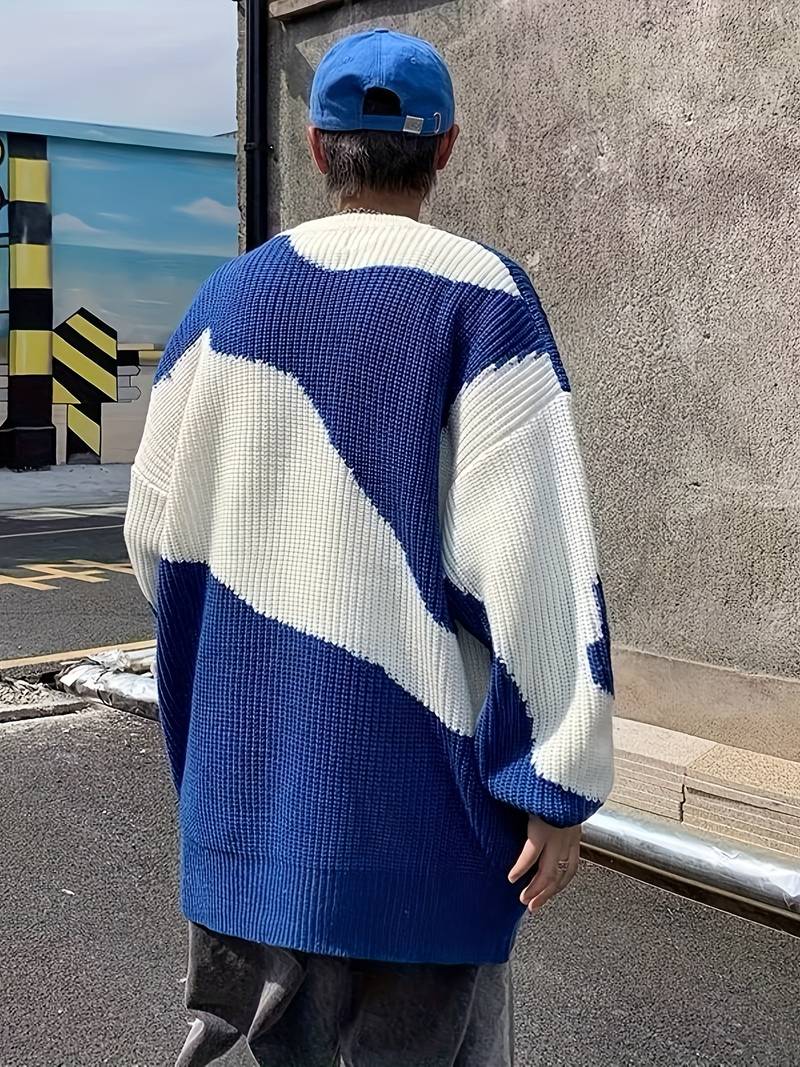 Paul – pull col rond élégant pour homme