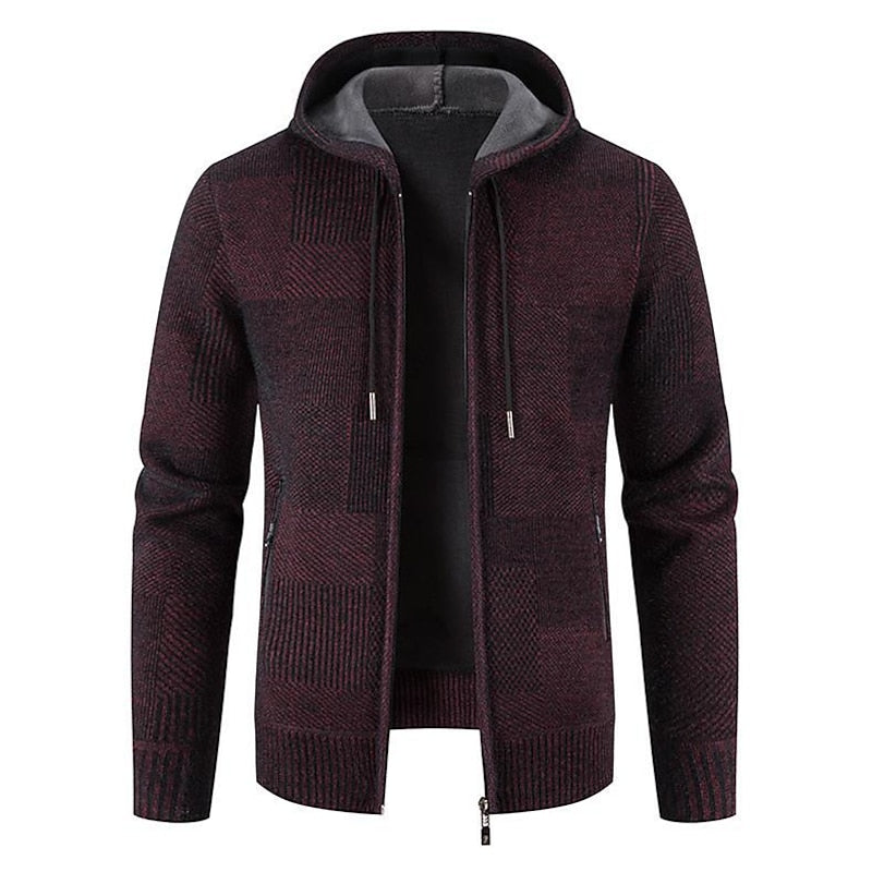 CALVINA - Pull zippé élégant pour homme (design italien)