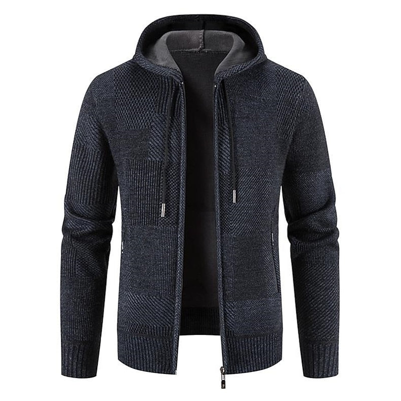 CALVINA - Pull zippé élégant pour homme (design italien)
