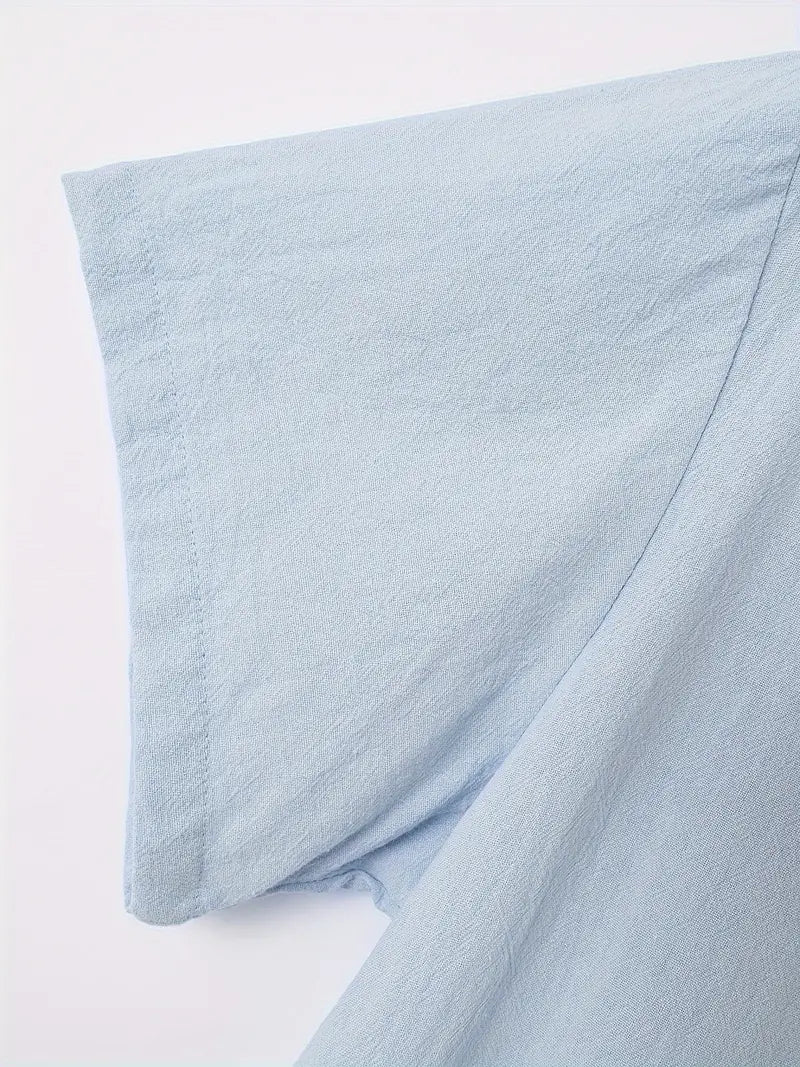 Brian – chemise boutonnée décontractée à manches courtes