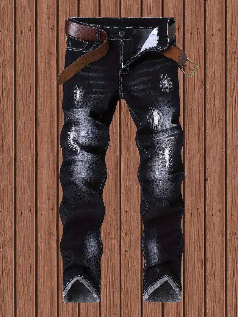 Oliver – jean skinny déchiré décontracté