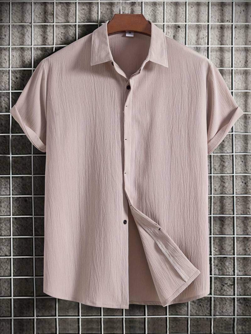 John – chemise décontractée à manches courtes pour homme