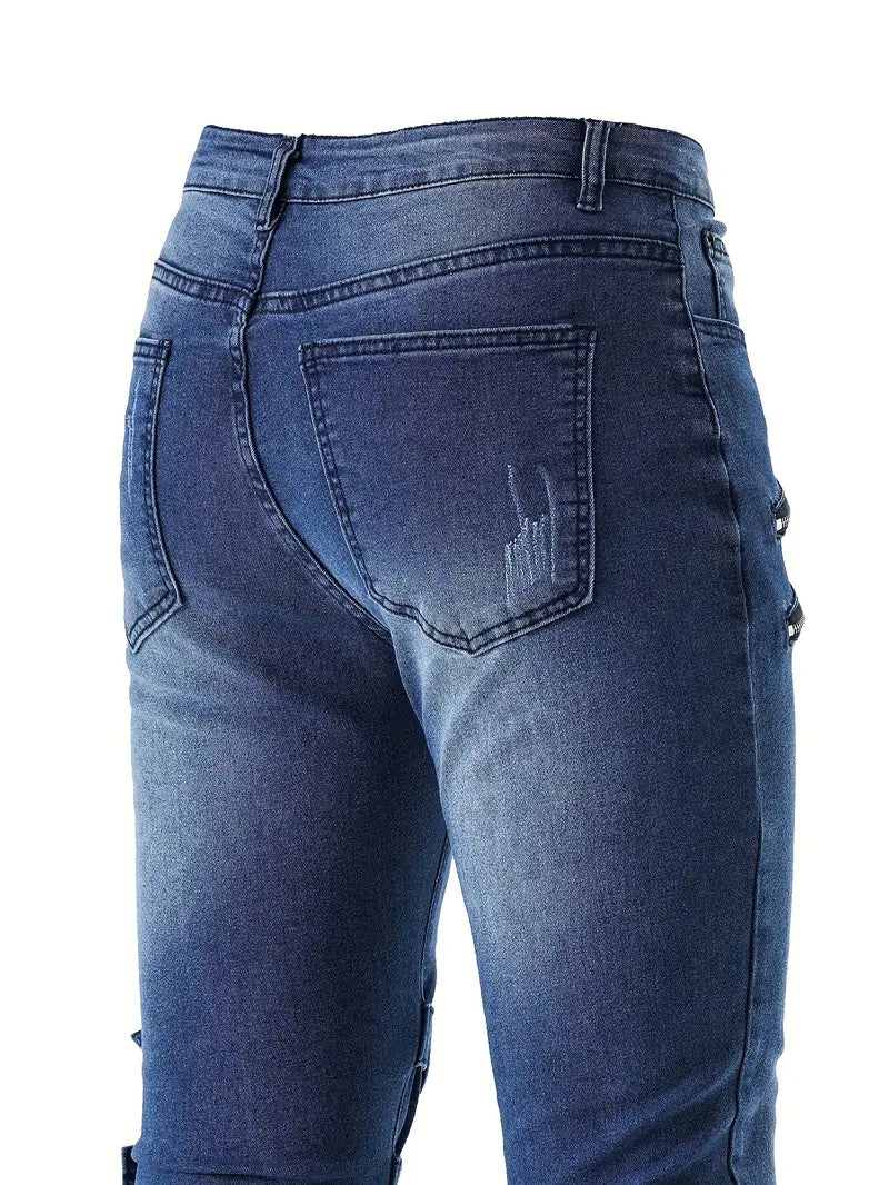 Mason – Jean biker décontracté pour homme