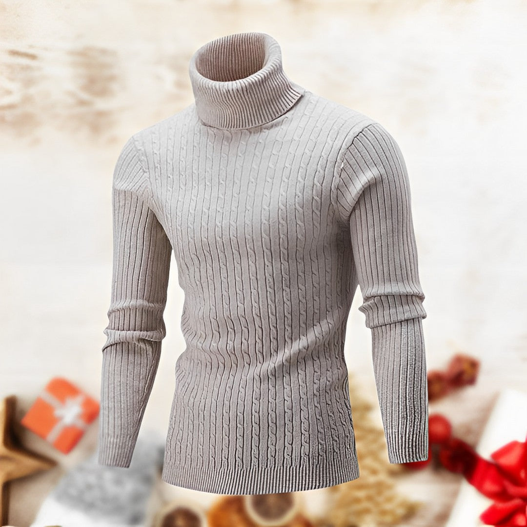Pull col roulé élégant Kalim 