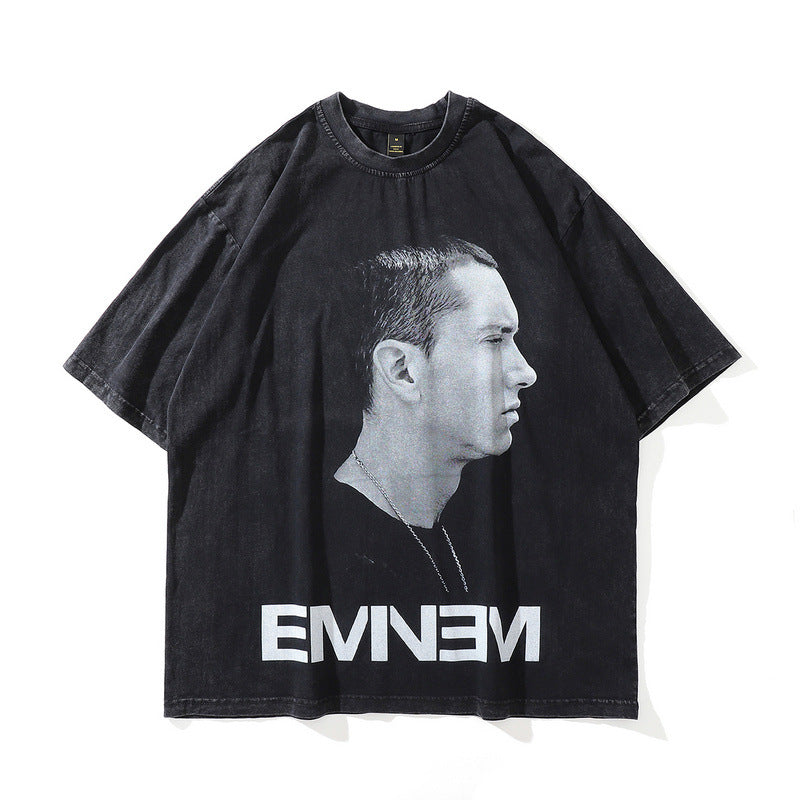 « Graphic Gallery Shirt » - T-shirt oversize avec imprimés