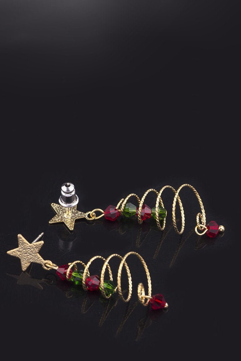 Eudora - Boucles d'oreilles sapin de Noël