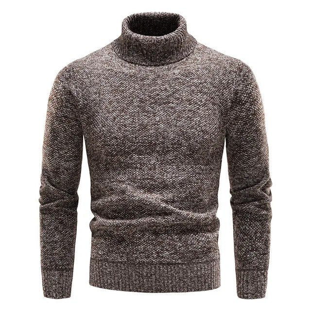 Olav - pull col roulé pour homme confortable et élégant