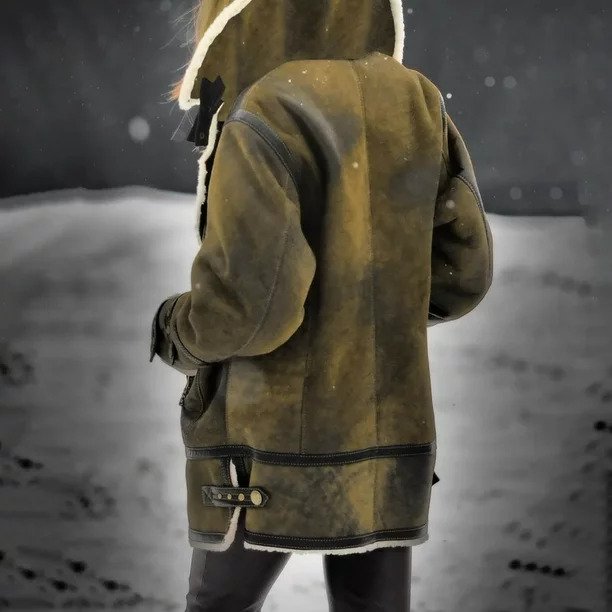 Extra warme, kuschelig gefütterte Jacketerte Damenjacke