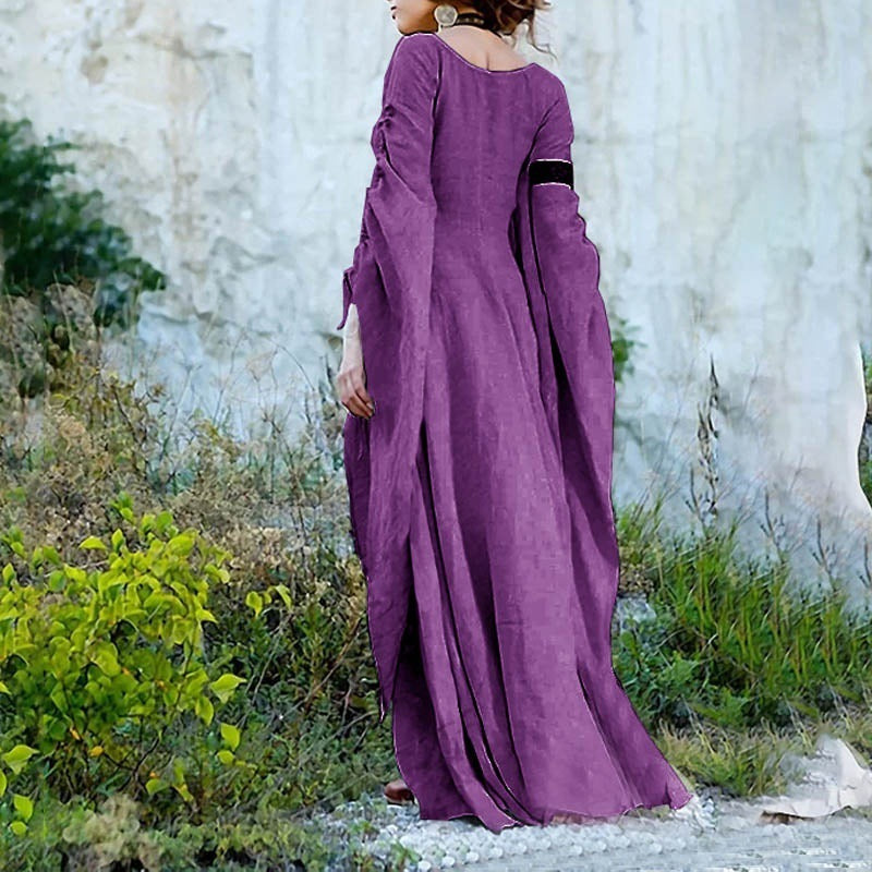 Stuttgart | Robe longue intemporelle pour femme, coupe ample 