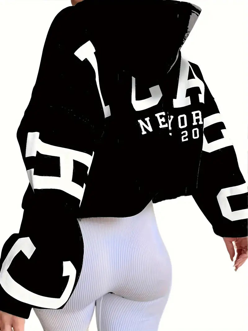 Stella – sweat à capuche oversize à manches longues