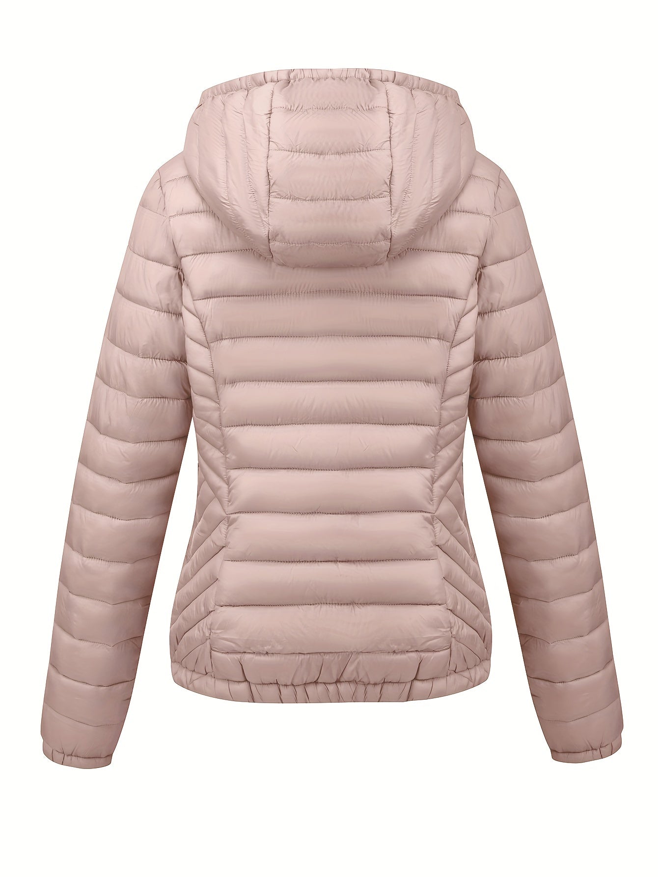 Wikran | Manteau bouffant à capuche zippé pour femme