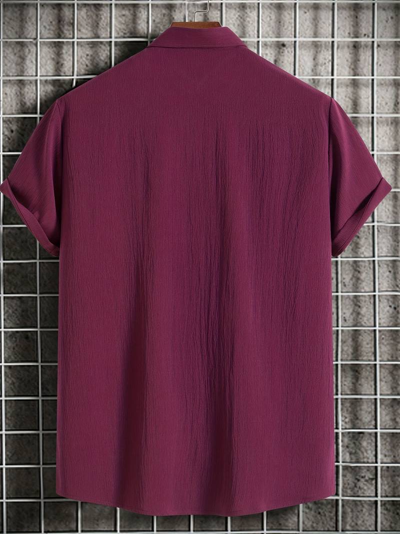 John – chemise décontractée à manches courtes pour homme