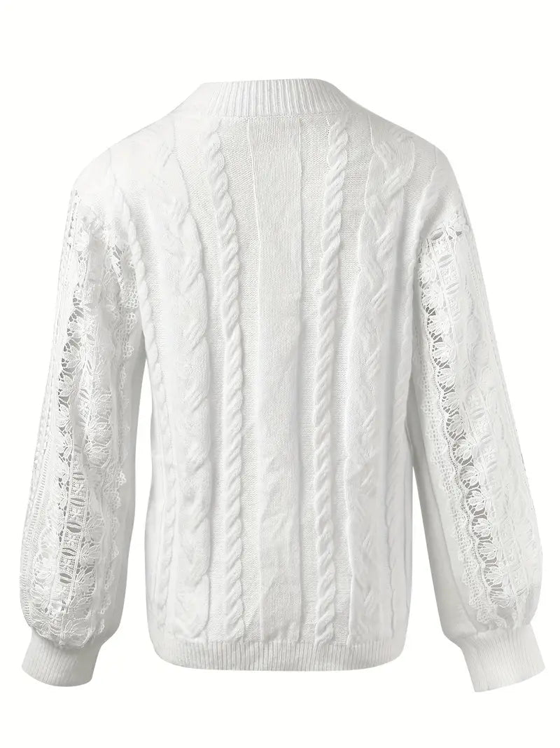 Victoria – pull en dentelle élégant