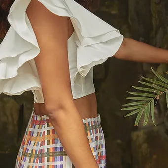 Bellachicha Crop Top – WEISS