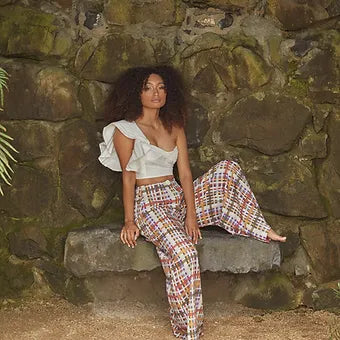 Bellachicha Crop Top – WEISS