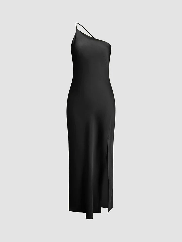 Zeya | Robe en satin avec dos ouvert 