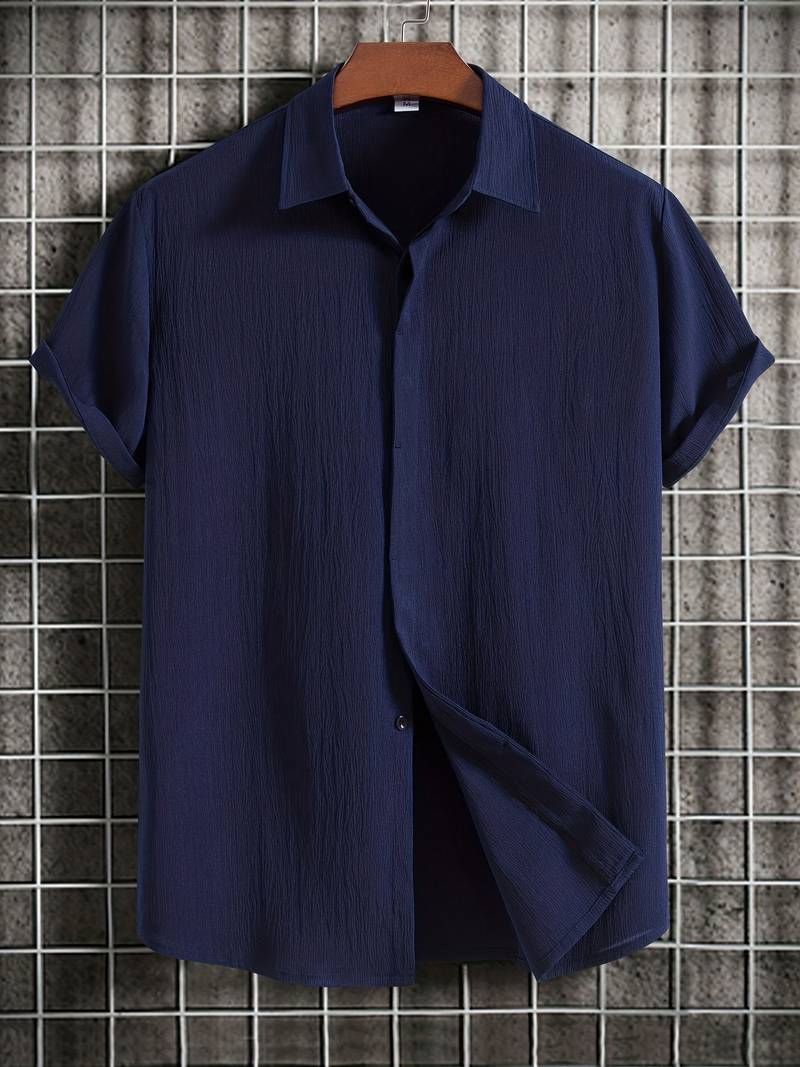 John – chemise décontractée à manches courtes pour homme