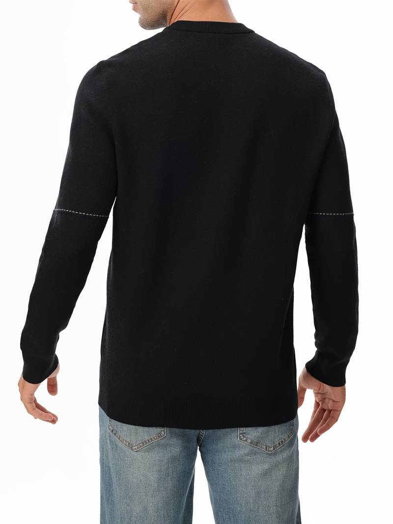 Andrew – Pull ras du cou décontracté pour homme