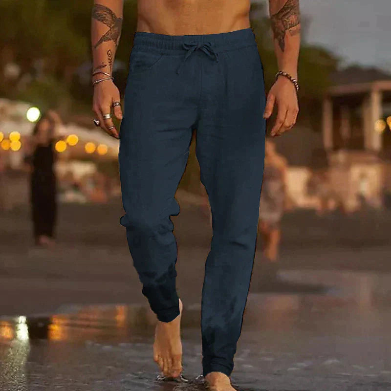 Maiko – pantalon en lin pour homme
