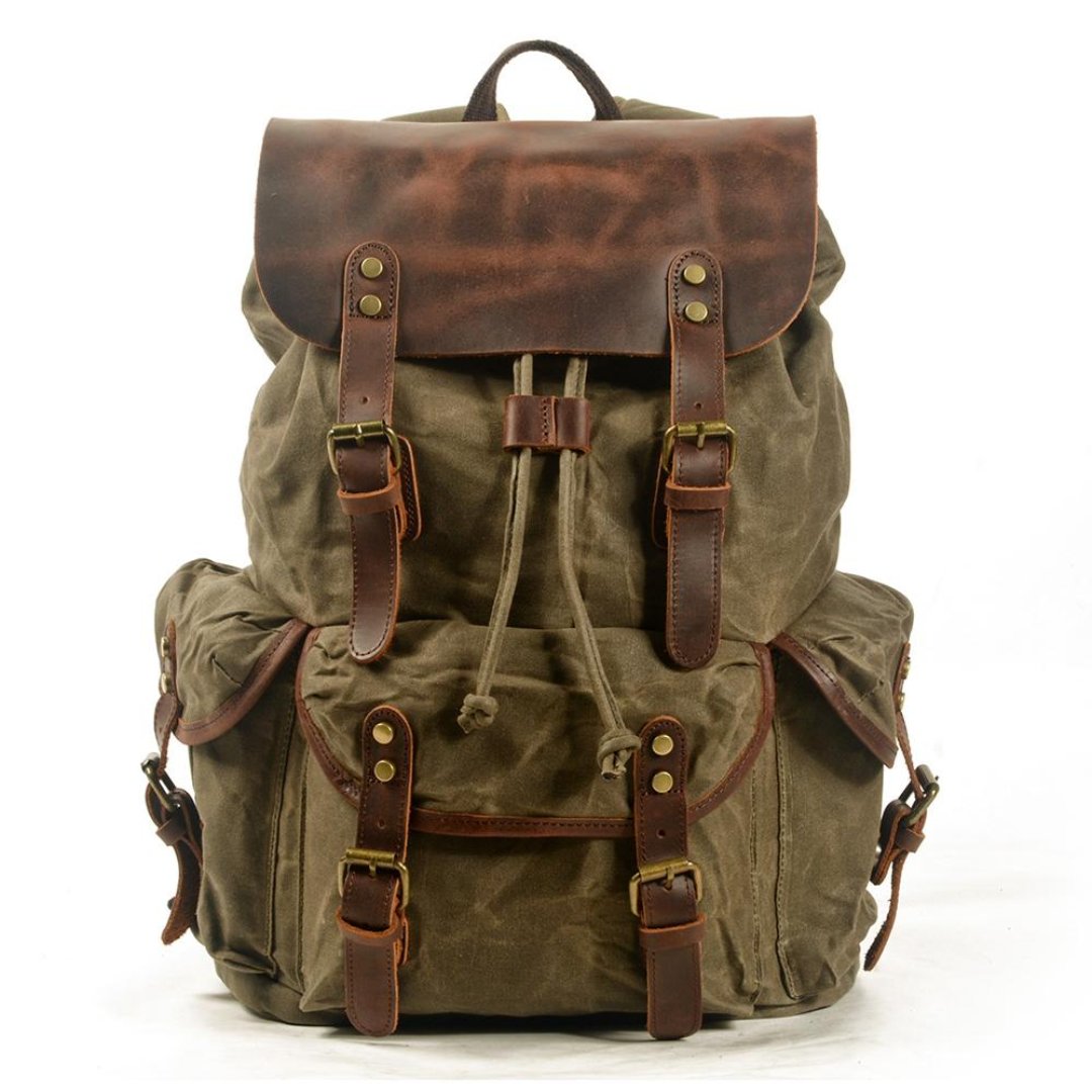 Ringo - Outdoor- und Reise-Rucksack - Vintage-Schnallen-Stil